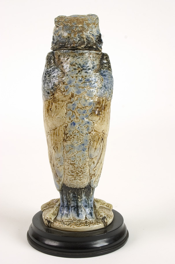 Martin Brothers Kingfisher Bird Jar